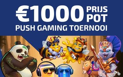1000 euro Push Gaming Toernooi bij Betnation beschikbaar