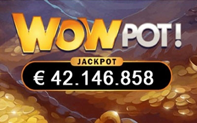 Belg wint ruimt 42 miljoen euro met WowPot Belg wint ruimt 42 miljoen euro met WowPot