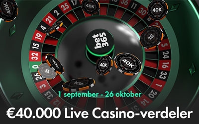 Bet365 organiseert live casino verdeler met flinke 40K prijzenpot