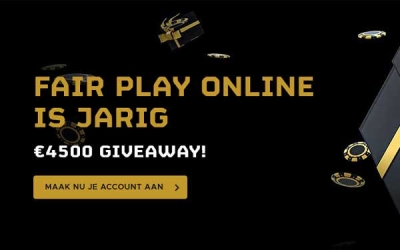 Fair Play Casino bestaat 1 jaar