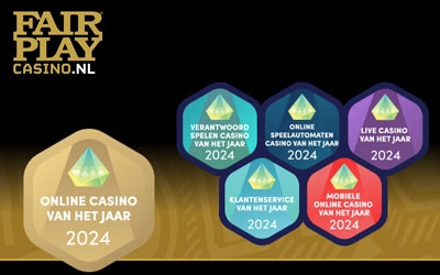 Fair Play Casino genomineerd voor Casino van het Jaar 2024! Fair Play Casino genomineerd voor Casino van het Jaar 2024!