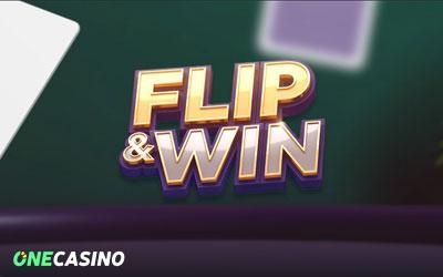 Flip & Win actie bij One Casino: maak kans op een jackpot! Flip & Win actie bij One Casino: maak kans op een jackpot!