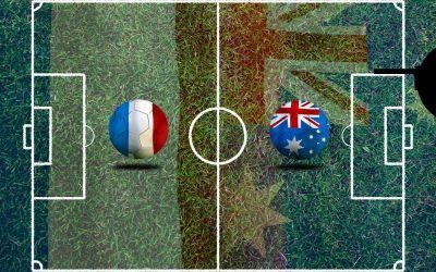 Frankrijk speelt tegen Australië is eerste test voor de Fransen