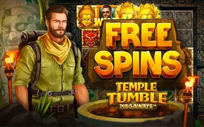 Gratis spins te verdienen voor Temple Tumble bij 711 Casino