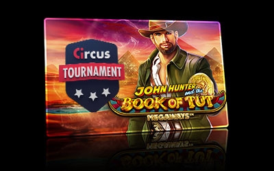 Het Book of Tut toernooi is nu van start gegaan bij Circus Casino Het Book of Tut toernooi is nu van start gegaan bij Circus Casino