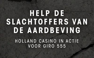 Holland Casino haalt geld op voor Giro 555 Holland Casino haalt geld op voor Giro555