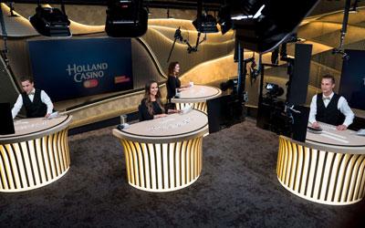 Holland Casino laat live studio Scheveningen 24/7 geopend