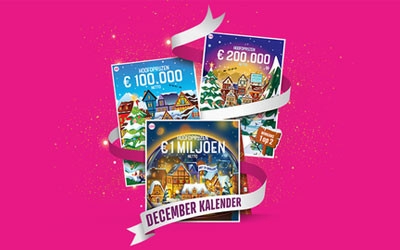 Hoofdprijs van 1 miljoen van Decemberkalender al gevallen Hoofdprijs van 1 miljoen van Decemberkalender al gevallen