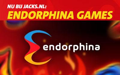 Jacks.nl voegt nu ook spellen van Endorphina toe aan lobby