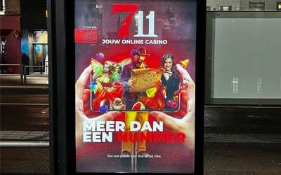 Klacht gokreclame 711 Casino afgewezen door RCC