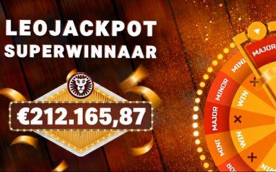 LeoVegas speler wint Major Jackpot