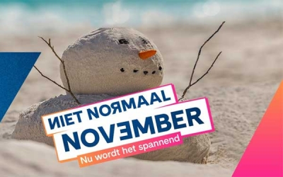 Maak kans op prijzen met Niet Normaal November trekking