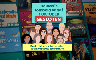 Tombola stopt per 1 oktober 2024 in Nederland