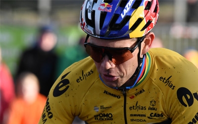 Van Aert krijgt nieuwe kans op zege in rit met een lastige finale