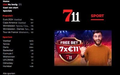 Vanaf nu ook wedden op sport bij 711 Casino mogelijk! Vanaf nu ook wedden op sport bij 711 Casino mogelijk!