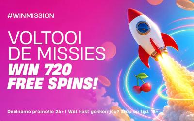 Voltooi de missies en win 720 free spins bij Vbet Casino vbet promo free s[ins september
