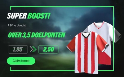 Wedstrijd van de week: PSV - FC Utrecht met Odds Boost