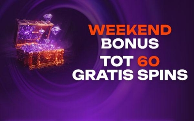 Weekendbonus bij Tonybet: tot wel 60 gratis spins! Weekendbonus tot 60 free spins bij Tonybet