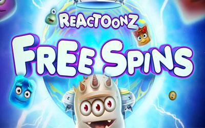 Win 5 euro gratis spins bij 711 Casino voor Reactoonz