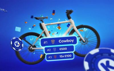 Win een Cowboy e-bike bij Kansino