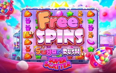 Win tot €20 gratis spins bij 711 Casino voor Sugar Rush Super Scatter Win tot €20 gratis spins bij 711 Casino voor Sugar Rush Super Scatter