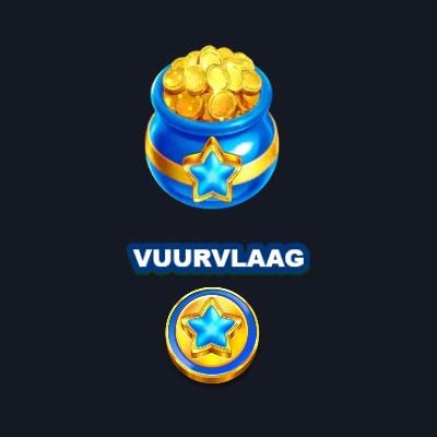 Blauwe upgrade van Area Link All the Luck