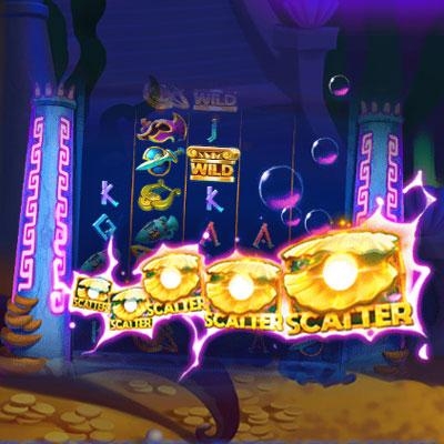 Gratis spins bonus met Scatters op Atlantean Gigarise