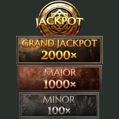 Coins of the Divine jackpots