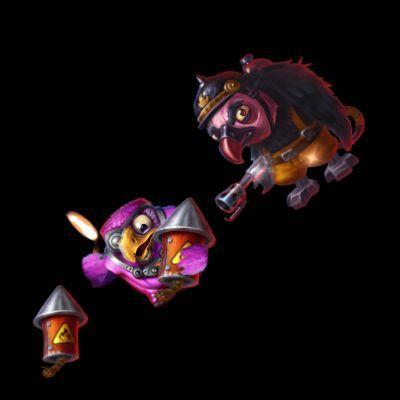 Fire Minions bij Pirots 4