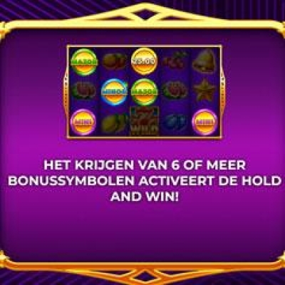 Classic Fruit Hold and Win feature