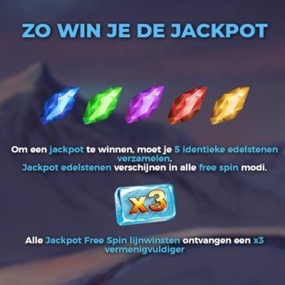 Jackpot uitleg voor de slot Frost Queen Jackpot