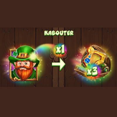 Leprechaun Joy multiplier symbool