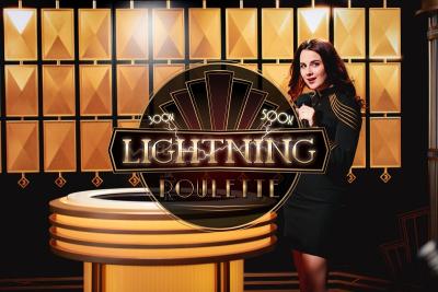 Lightning Roulette Evolution Gaming live casino Lightning Roulette