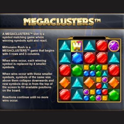 Millionaire Rush Megaclusters