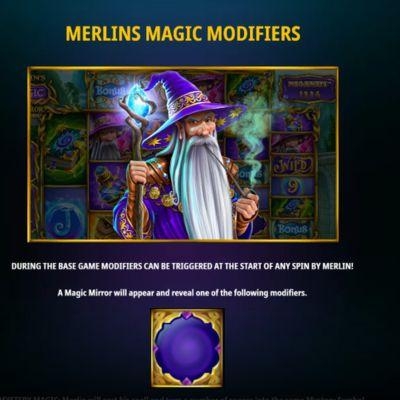 Magic Mirror symbolen bij Merlin's Magic Mirror Megaways