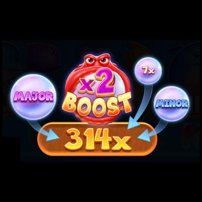 Boostfunctie van Pearl Ocean: Hold and Win