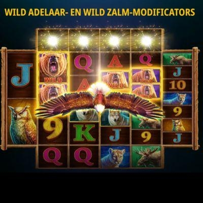 Roar of the bear megaways zalm adelaar