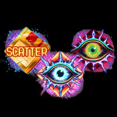 Scatter symbool bij Static Nightmare