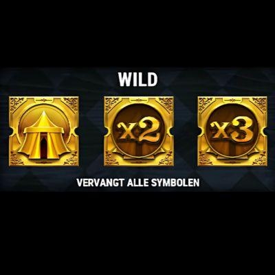 Golden Ticket 2 wild symbool