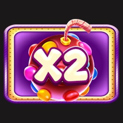 Wild symbool van Sugar Bomb MultiBoost