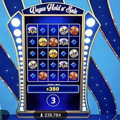 Vegas Hold ’n Spin bij Super Wheel
