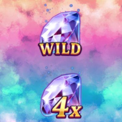 Wild symbolen bij Vegas Royale Super Wheel