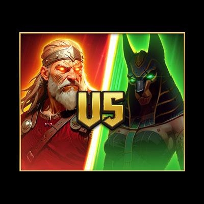 Wild Fight feature van Vikings Go To Egypt Wild Fight