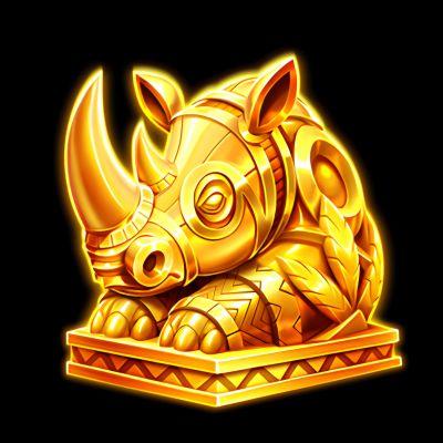 Wild Rhino Stampede Stacks - Golden Rhino
