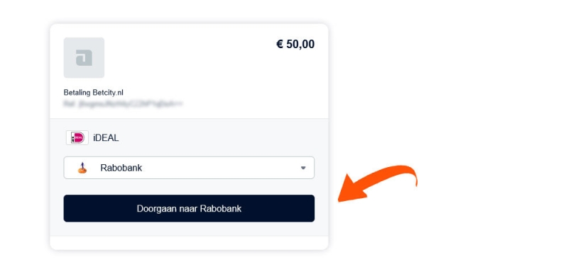 Kies je bank bij Betcity