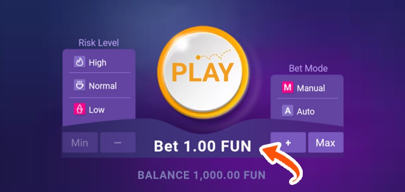 Inzet op online Plinko plaatsen
