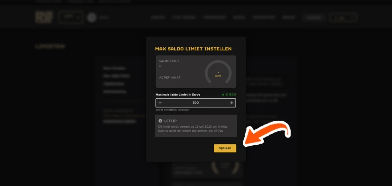 Saldo limiet bij Fair Play Casino