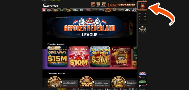 Speel verder bij GGPoker