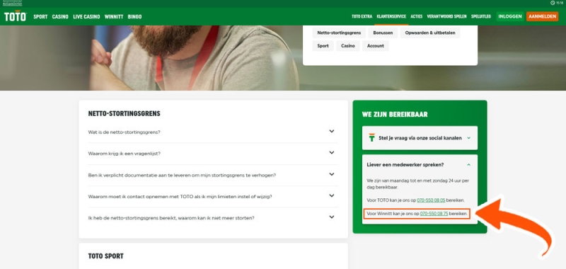 Bekijk de contactopties van Winn Itt