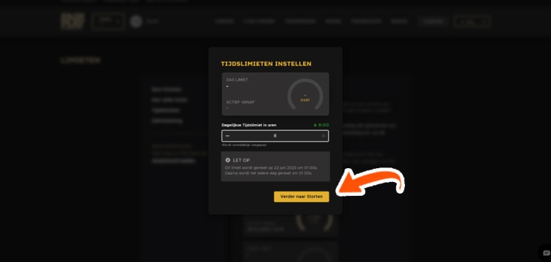 Tijdslimiet Fair Play Casino